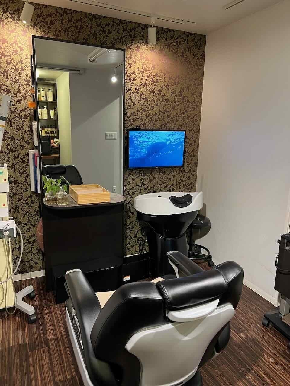 ヘッドスパ　個室　理容室